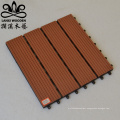 Wpc wood plastic reclaimed flooring wpc decking interlocking composite tiles terrace board